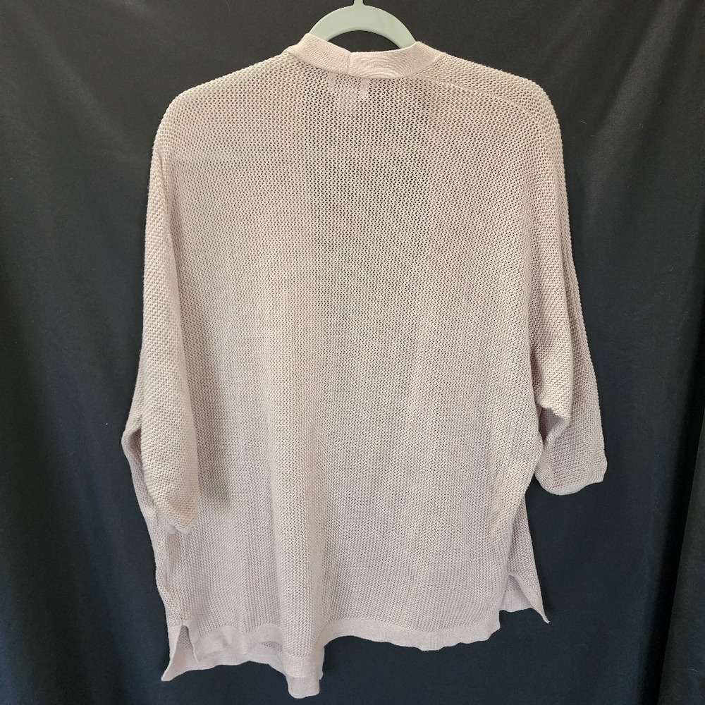 Soft Neutral Open Knit Cardigan | Old Navy | XL - Picture 4 of 4